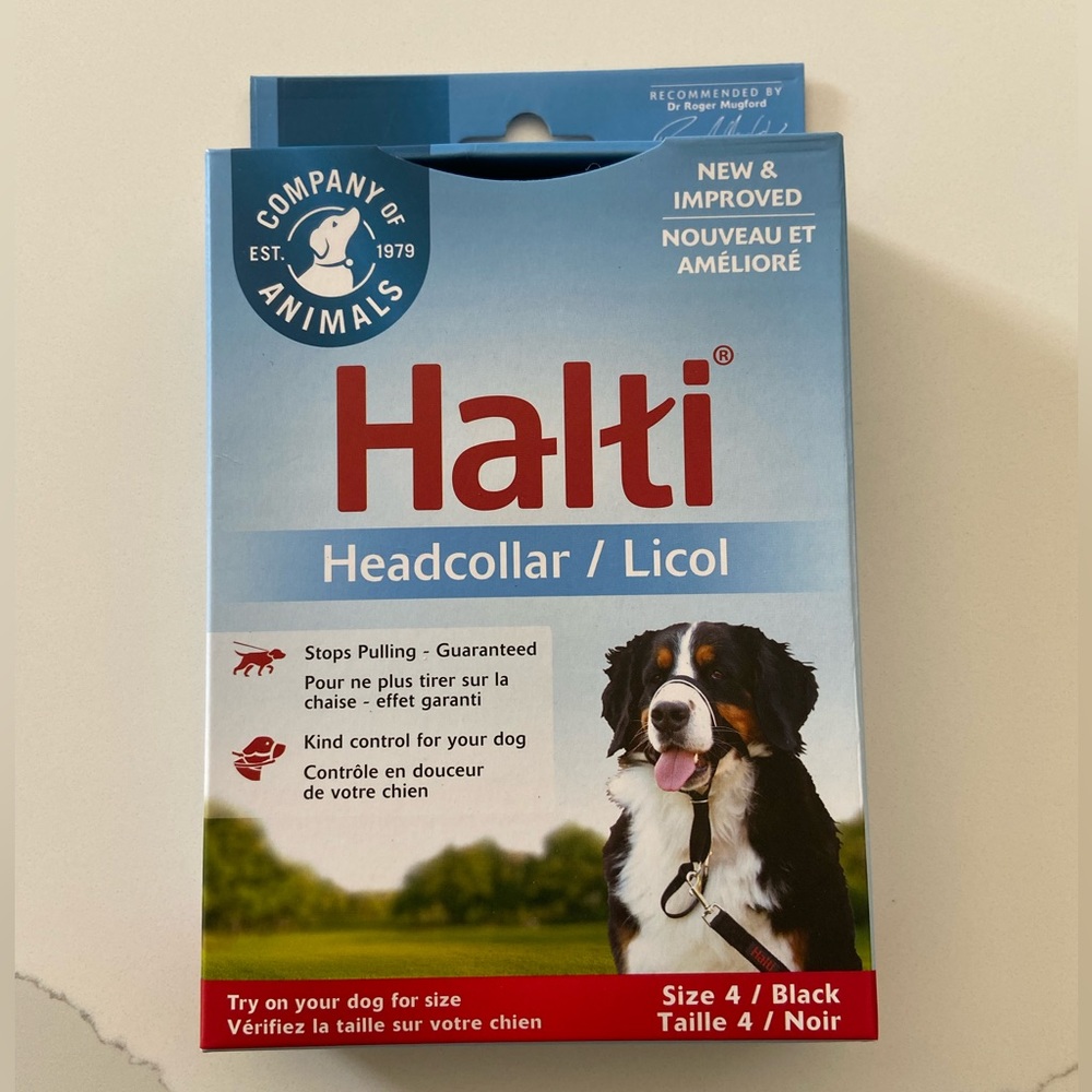 Halt Head Collar New Condition size 4